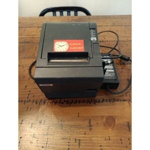Epson TM-T88IIIP M129C POS Thermal Receipt Printer Parallel W/ Power Supply A10